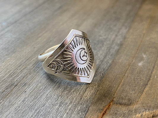 Moonburst Ring