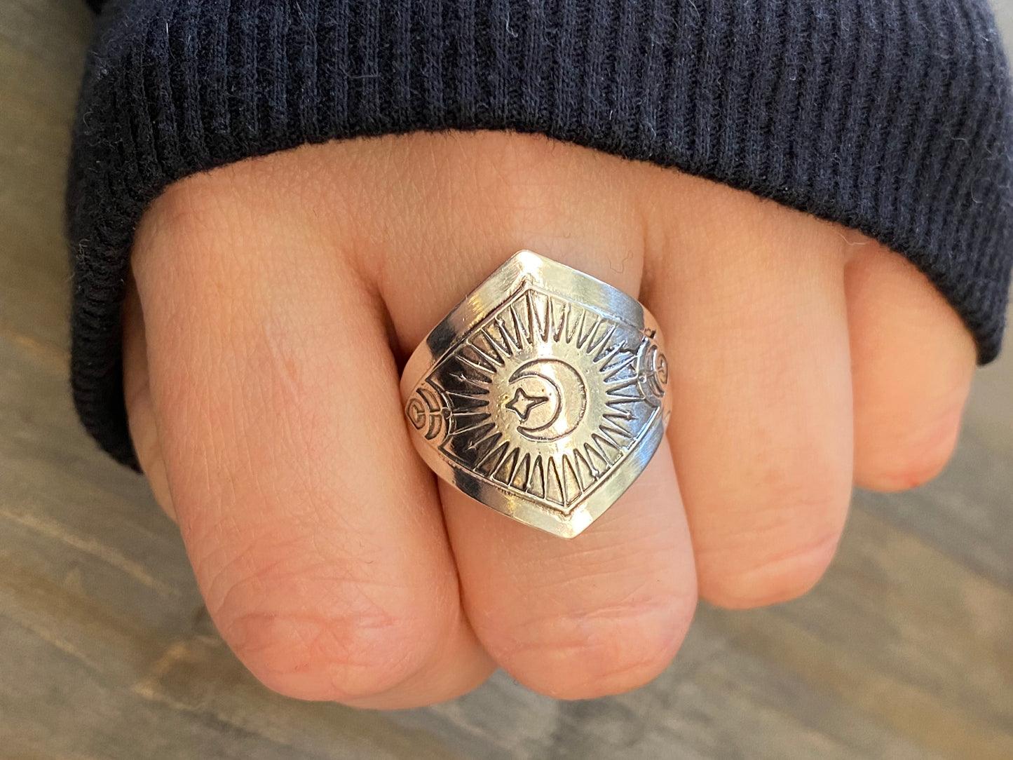 Moonburst Ring