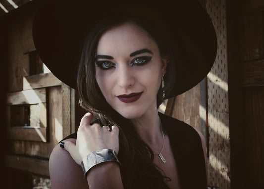 Moon Phase Vertical Bar Necklace